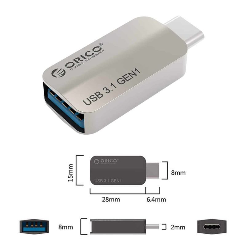 Adaptateur USB type C pour console portable RG