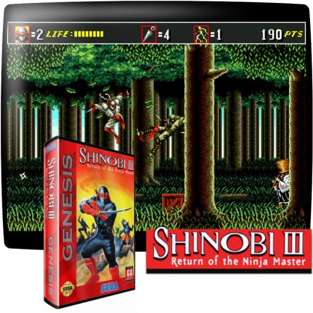 shinobi console retrobox retro gaming batocera - Shinobi 3