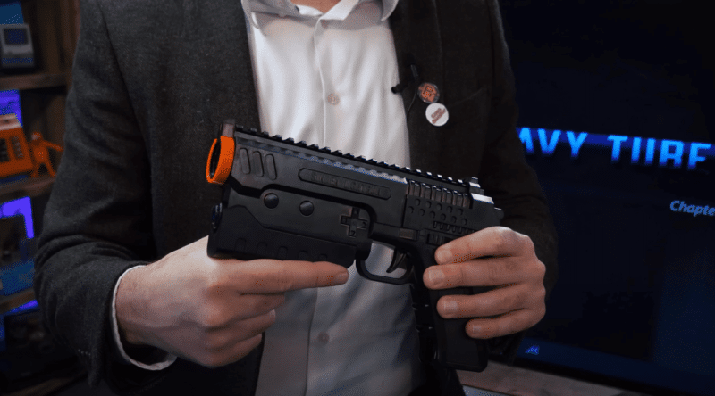 Pistolet Sinden Lightgun Noir avec moteur de Recul