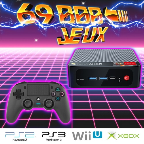 console retro batocera recalbox Retrobox 4 69000 jeux 01 1 - Listes des jeux