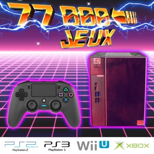 console retro batocera recalbox Retrobox 8 70000 jeux 001 - Accueil