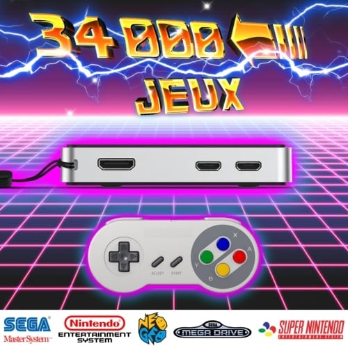 console retro recalbox retrobox raspberr pi nano zero 50000 jeux 01 - Accueil