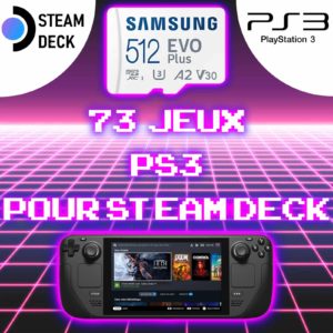 sd carte steam deck jeux retrogaming batocera emu deck prete jouer playstation 3 ps3 300x300 - Avis