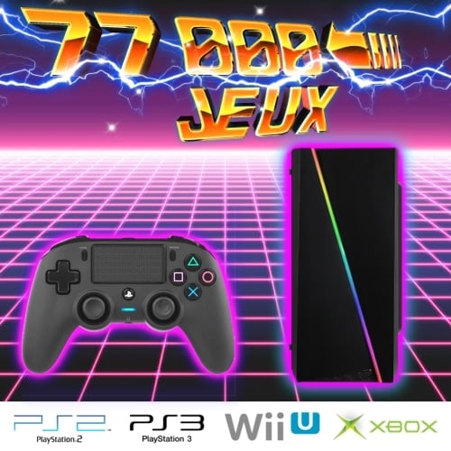 console retro batocera recalbox Retrobox 8 70000 jeux 2 - Listes des jeux