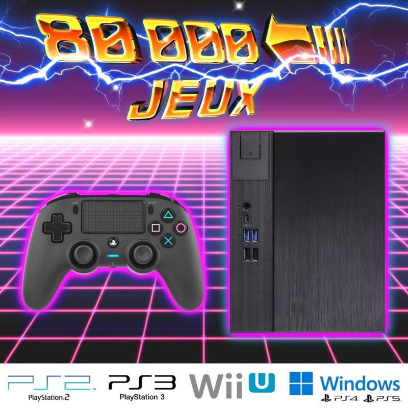 Console RetroBox 16 80000 Jeux