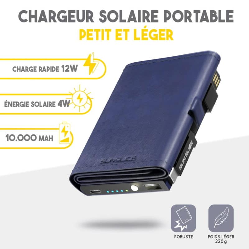 Chargeur Solaire Sunslice©