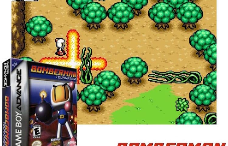 bomberman tournament bomberman retro retrobox batocera recalbox multi gameboy gameboy advance GBA recalbox batocera portable 1 750x480 - BOMBERMAN TOURNAMENT - GBA