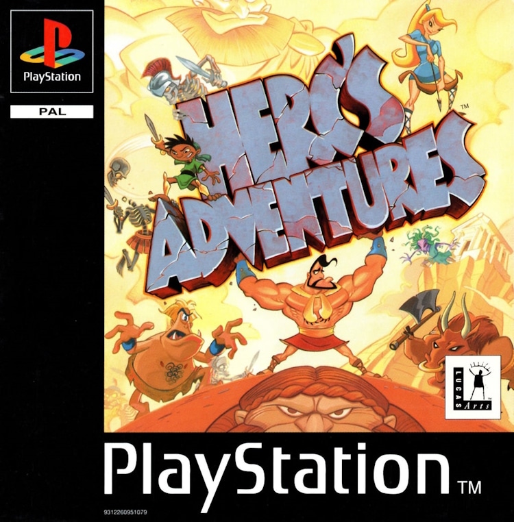 hercs adventures cooperatif action ps1 PSX playstation plates formes plate forme retrobox - HERC'S ADVENTURES - Playstation