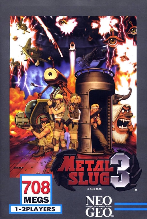 metal slug 3 neogeo retro arcade runngun runngun classique culte goty - METAL SLUG 3 - Neogeo