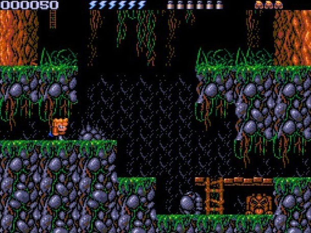 rick dangerous ii amiga commodore retrobox retro classique classic culte - RICK DANGEROUS 2 - Amiga