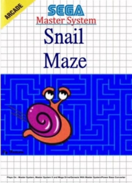 sanil maze sega batocera recalbox master system - SNAIL MAZE - Master system