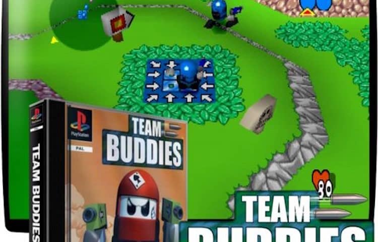 team buddies playstation sony ps1 psx batocera retrobox retro multi action 750x480 - TEAM BUDDIES - Playstation