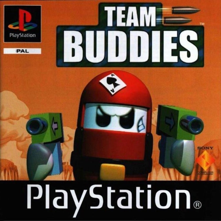 team buddies ps1 playstation action tir drole funny psx batocera retro retrobox - TEAM BUDDIES - Playstation