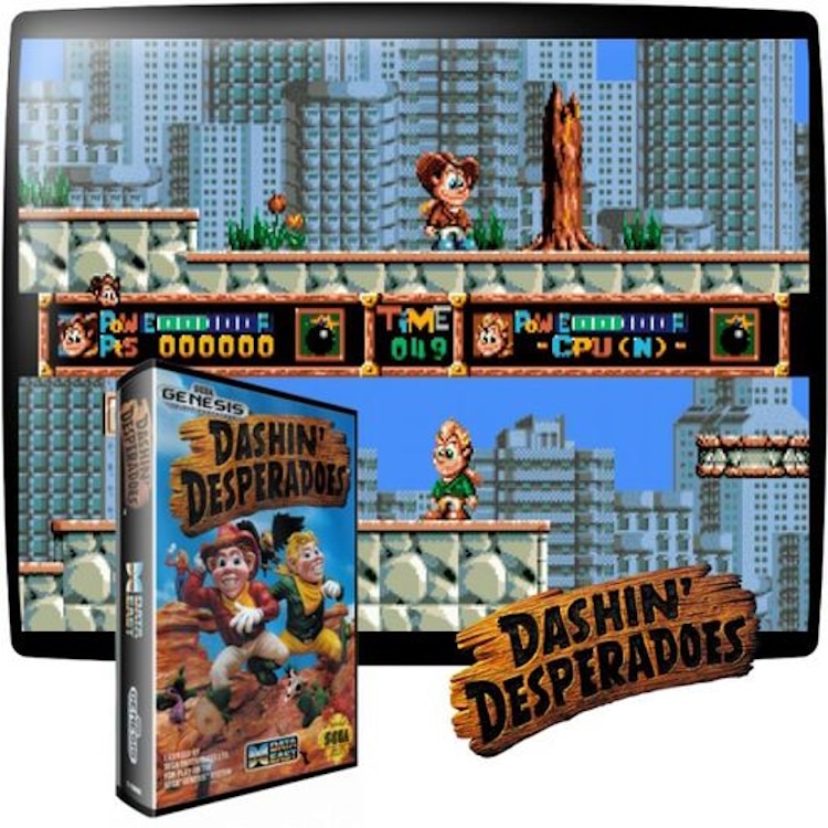 Dashin desperados megadrive action multi retrobox 16 bit batocera - Dashin desperadoes - Megadrive