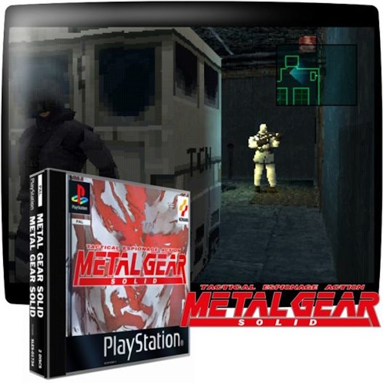 MGS metal gear solid PS1 PSX playstation sony retrobox - Metal gear solid - Playstation