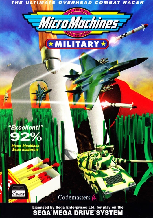 Micro Machines Military sega megadrive batocera retrobox - Micro machines military - Megadrive