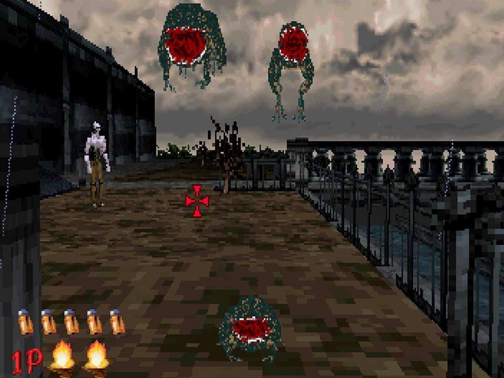 The House of the Dead Sega Saturn retrobox retro 32bits tir gun shoot - The house of the dead - Saturn