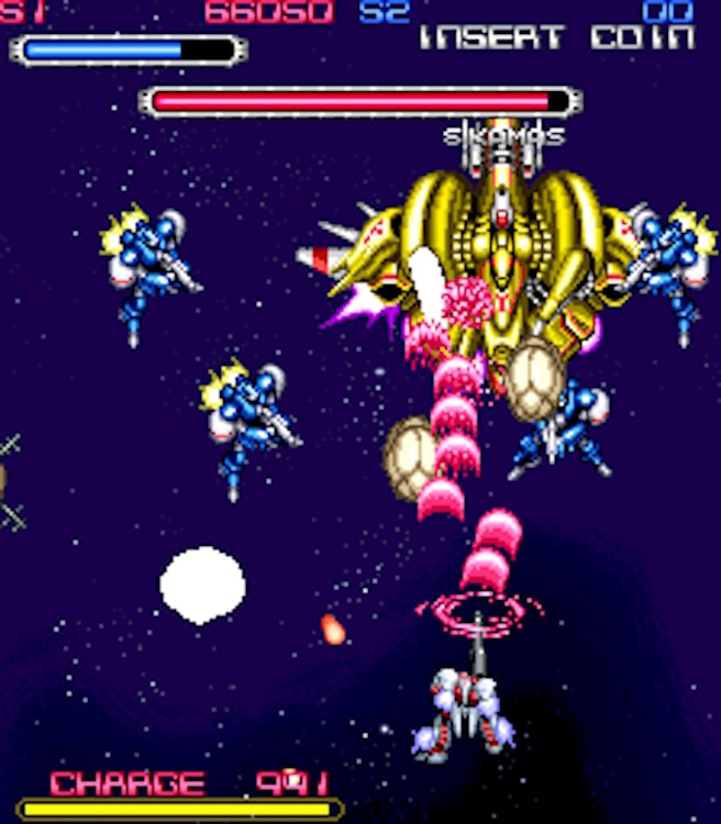 cybattler arcade shoot batocera shmup retrobox - Cybattler - Arcade