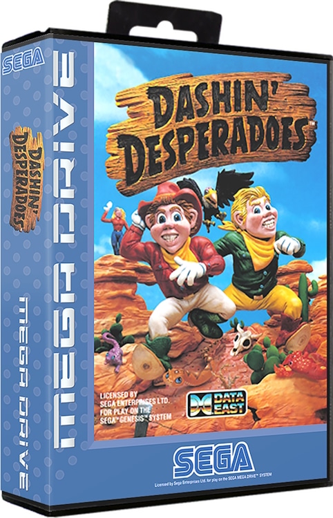 dashin desparadoes batocera megadrive genesis retro sega - Dashin desperadoes - Megadrive