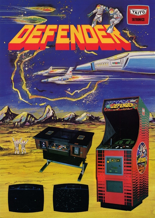 defender arcade classic classique retro retrobox batocera recalbox - Defender - Arcade