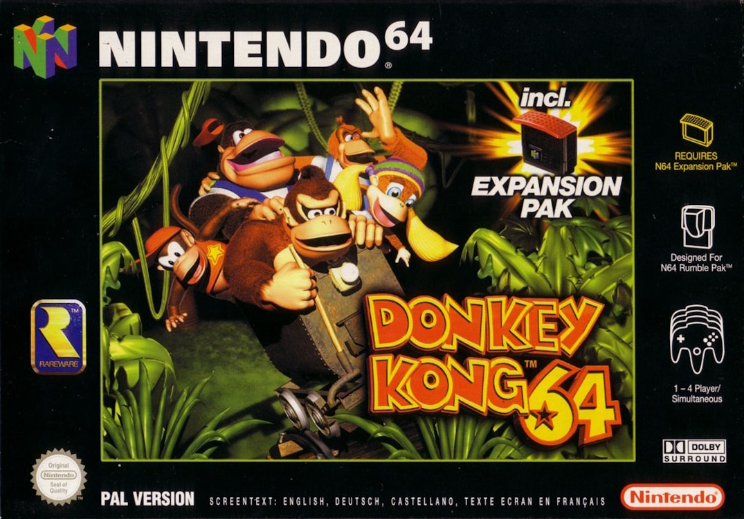 donkey konk 64 dk64 nintendo n64 batocera retrobox - Donkey kong 64 - Nintendo 64