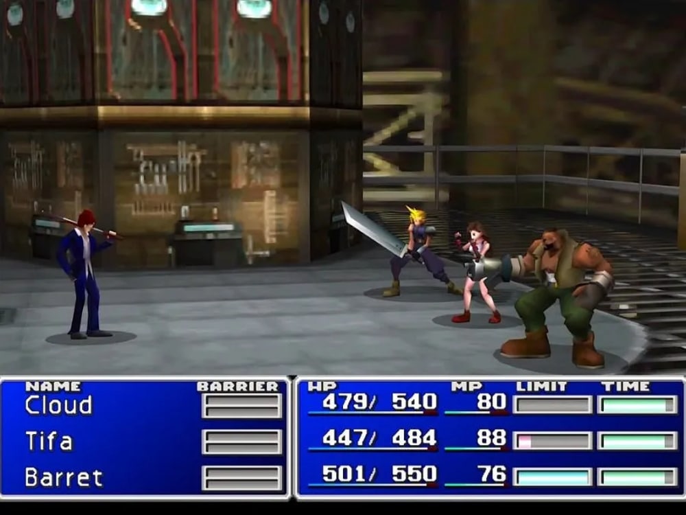 final fantasy vii FF7 batocera retrobox playstation ps1 psX - Final fantasy VII - Playstation