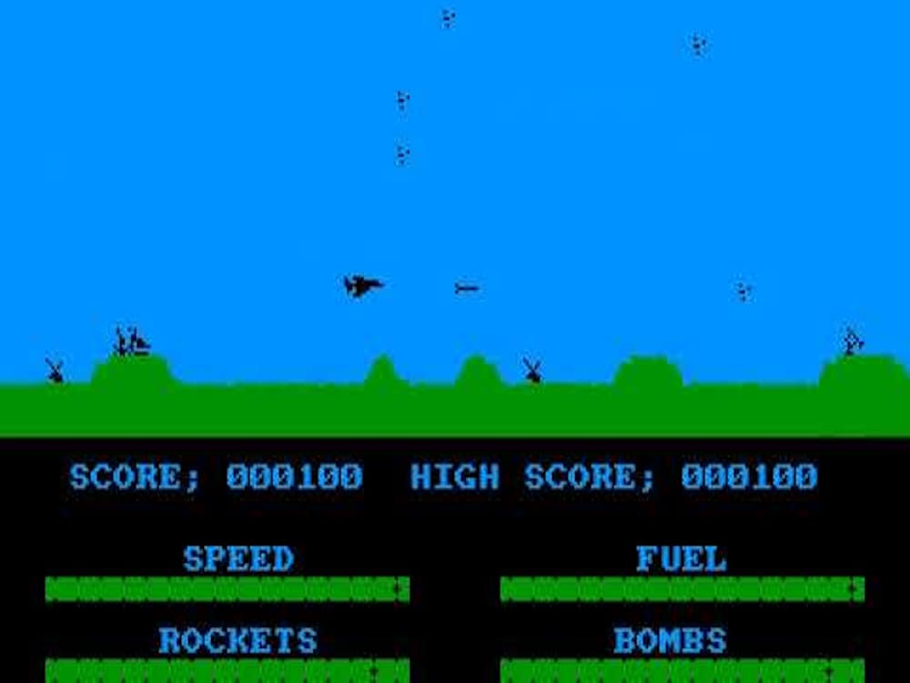 harrier attack amstrad batocera cpc 464 batocera retrobox - Harrier attack - Amstrad