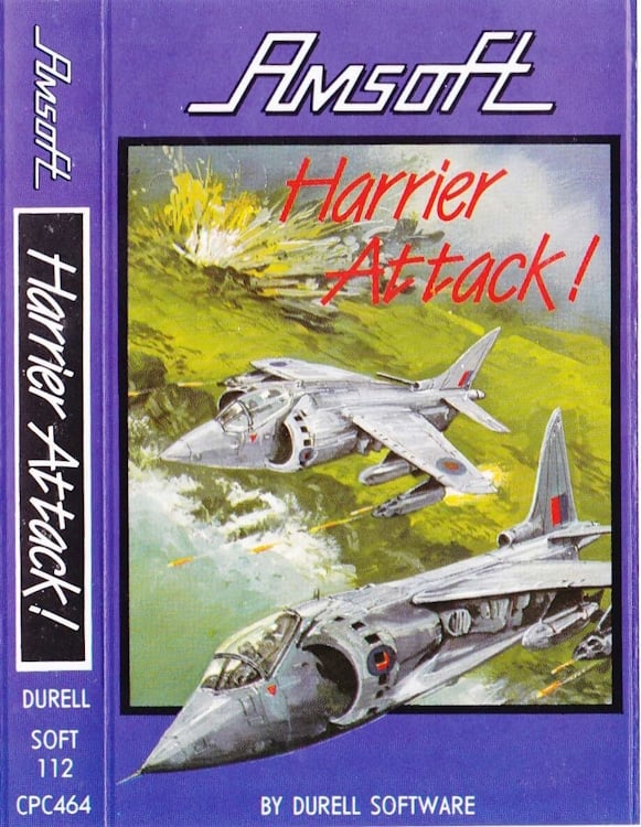 harrier attack amstrad retro croco hebdogiciel retrobox batocera - Harrier attack - Amstrad