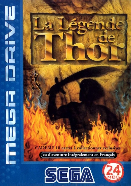 la legende de thor beyond oasis the story of thor megadrive genesis 16bit sega retrobox - La légende de Thor - Megadrive