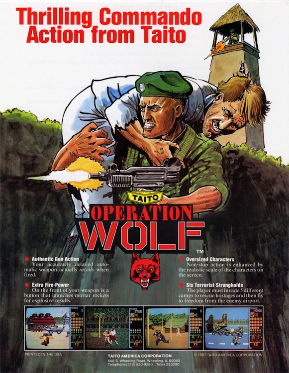 operation wolf arcade shoot tir batocera retrobox retro action - Operation wolf - Arcade