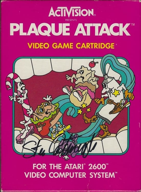 plaque attack atari 2600 retrobox batocera - Plaque attack - Atari 2600