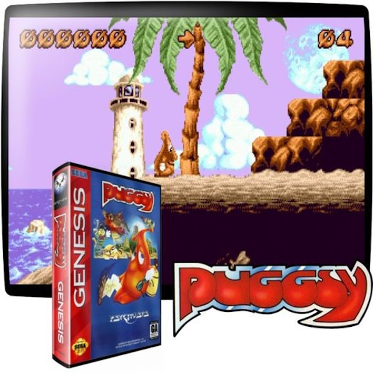 puggsy megadrive genesis 16bits sega retrobox batocera recalbox retrobat - Puggsy - Megadrive