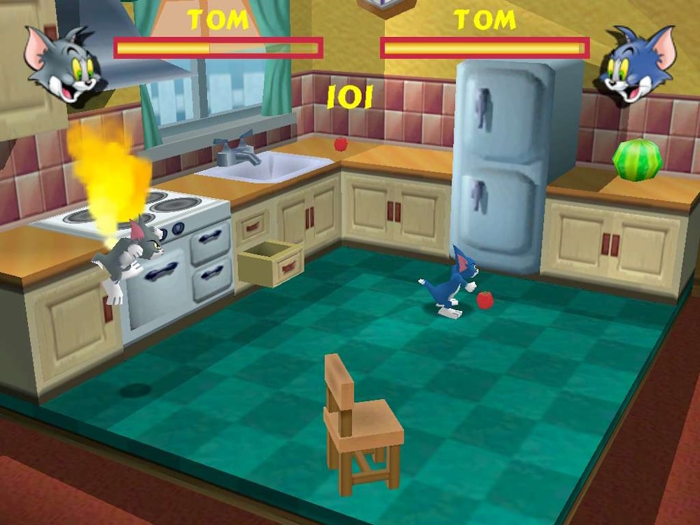 tom and jerry fists of furry n64 retr n64 nintendo batocera - Tom and Jerry fists of furry - Nintendo 64