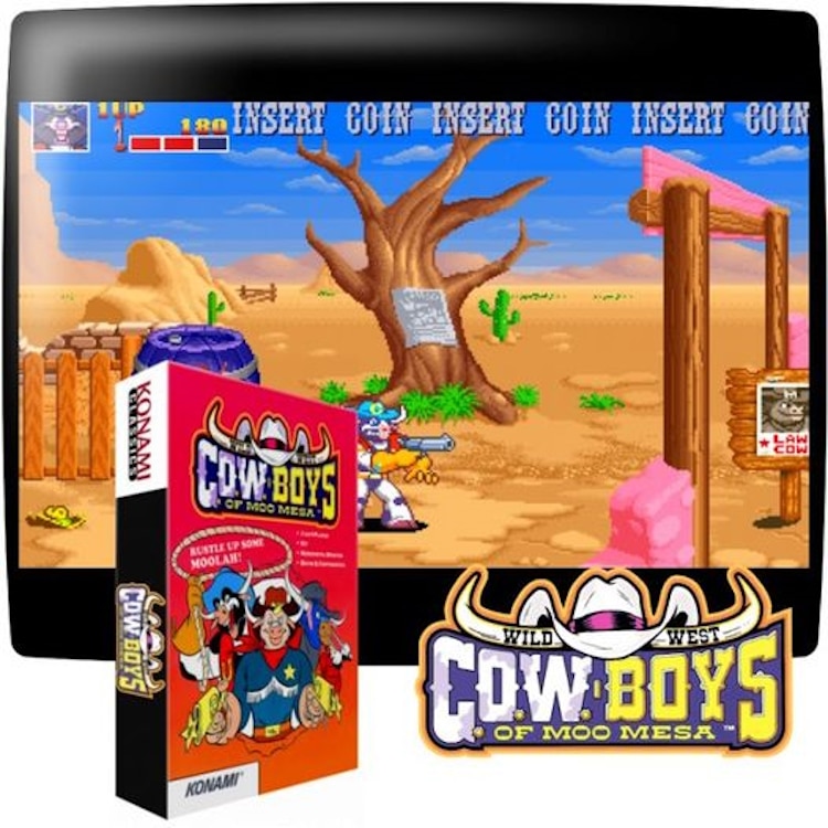 wild west cow boys of moo mesa arcade retrobox mame fbneo retro action - Wild west cow boys of moo mesa - Arcade