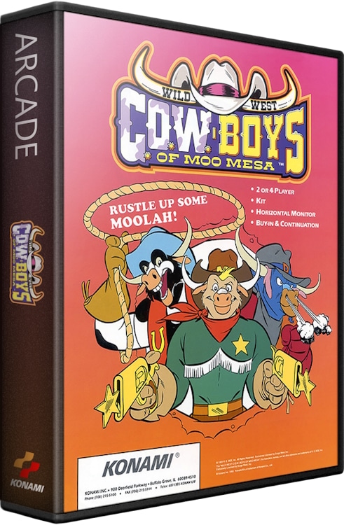 wild west of moo mesa arcade retro action shoot retrobox batocera mame fbneo - Wild west cow boys of moo mesa - Arcade