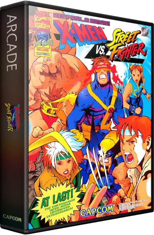 x men vs street fighter arcade capcom batocera retrobox versus fighting - X-men vs street fighter - Arcade