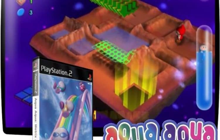 PS2 aqua aqua playsation 2 batocera puzzle retroobox 750x480 - Aqua aqua wetrix 2 - Playstation 2