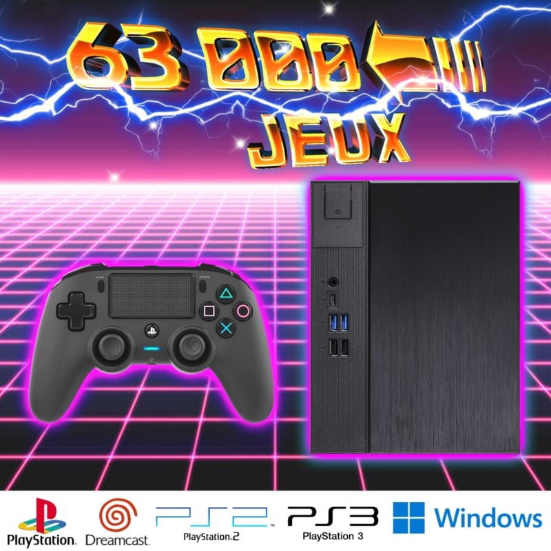 Console RetroBox 8 63000 Jeux