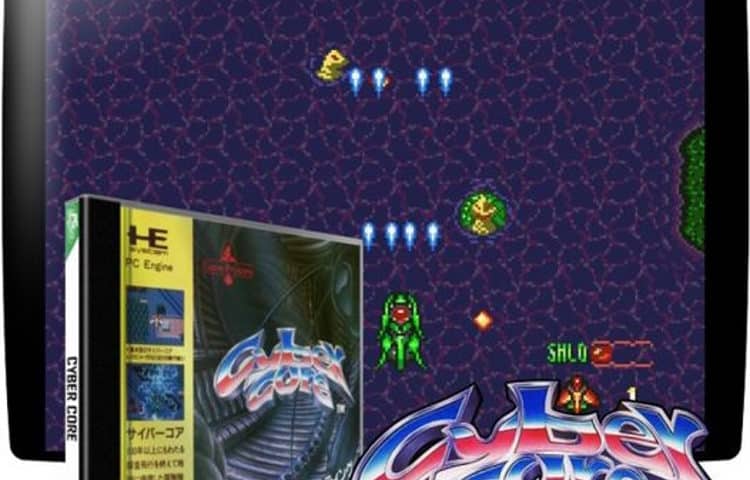 cyber core pce retrobox pc engine batocera shmup shoot them up 750x480 - Cyber core - PC Engine