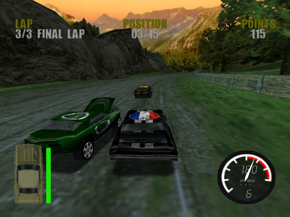 demolition racer no exit dc dremacast batocera course retrobox - Demolition racer no exit - Dreamcast