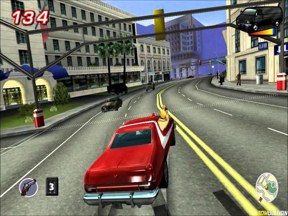 starsky et hutch ngc gamecube retrobox batocera course action - Starsky et Hutch - Gamecube