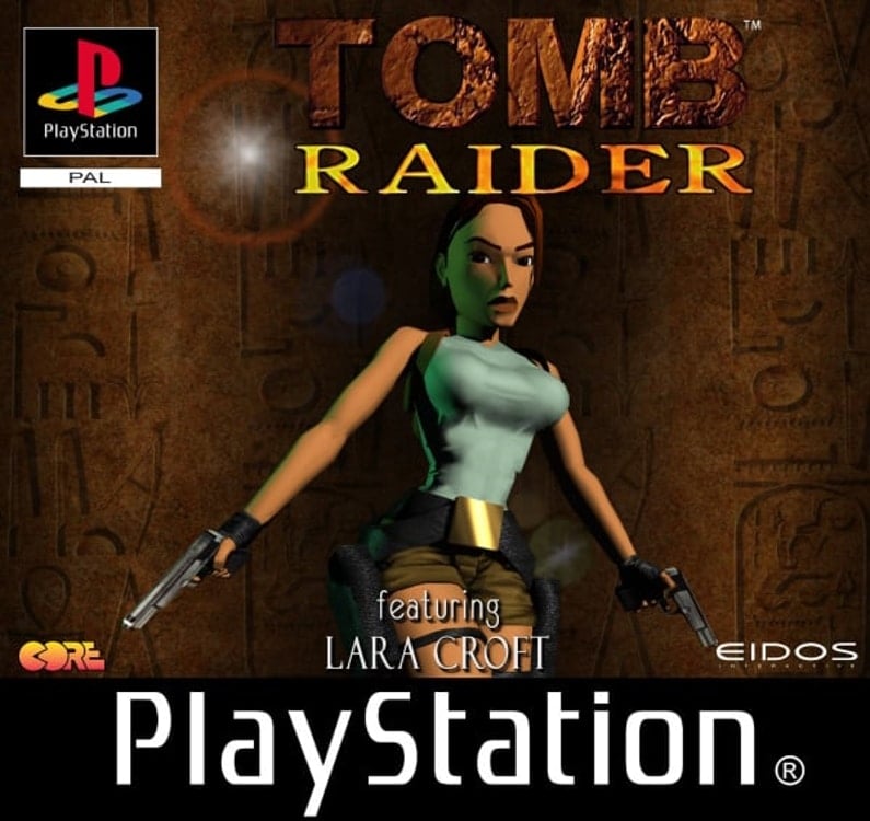 tomb raider ps1 playstation batocera retrobox action - Tomb raider - Playstation