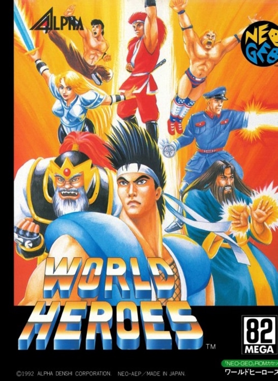 World Heroes versus fighting batocera retrobox neogeo - World heroes - Neo geo