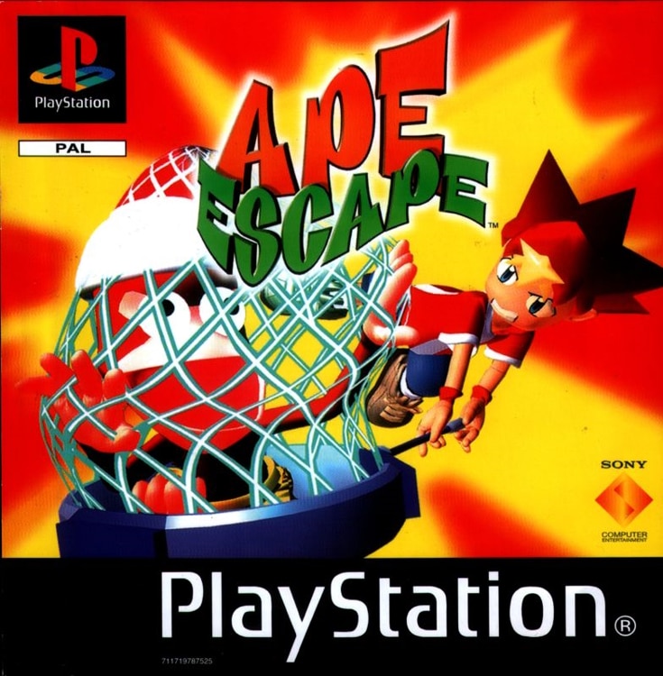 ape escape playstation Ps1 psx plate forme batocera retrobox - Ape escape - Playstation