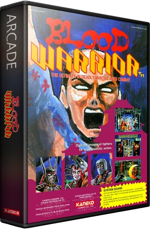 blood warrior arcade mame batocera retrobox versus fighting - Blood warrior - Arcade