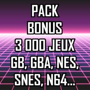 Packs bonus 3000 jeux