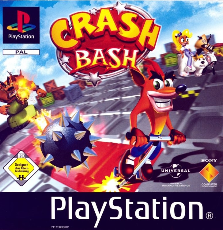 crash bash playstation ps1 psx mini jeu retrobox party game batocera - Crash bash - Playstation