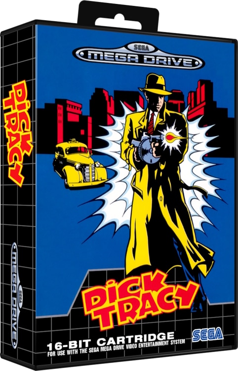 dick tracy batocera sega retrobox action megadrive genesis - Dick tracy - Megadrive