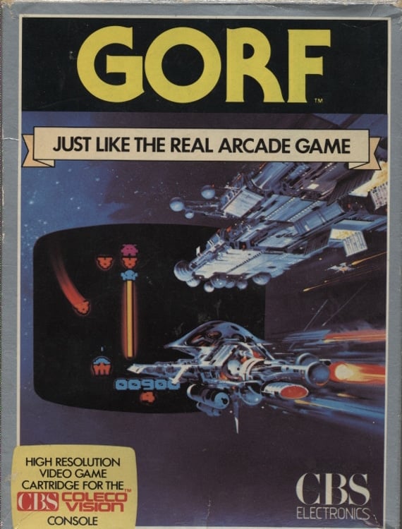 gorf coleco colecovision shoot them up retrobox batocera - Gorf - Colecovision