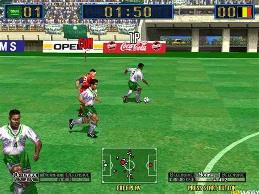 virtua striker 2 dreamcast dc sport retrobox batocera - Virtua striker 2 - Dreamcast